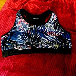 Plus size sports bra